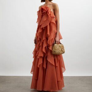 Aje Pandorea Layered Maxi Dress